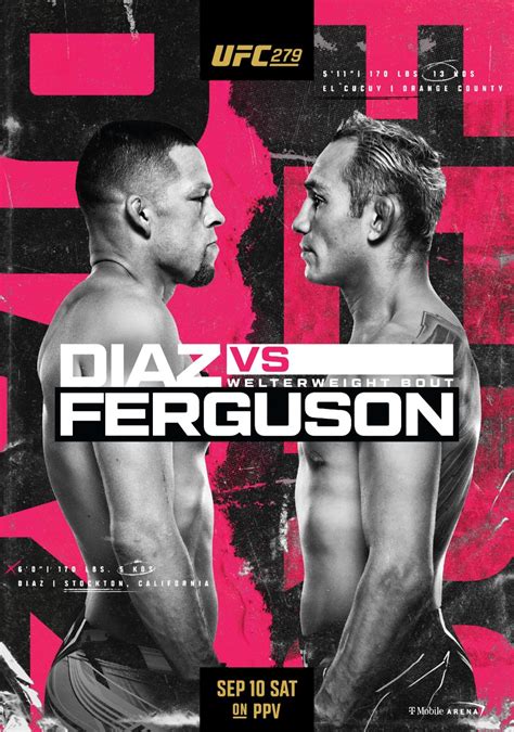 [Official] UFC 279: Diaz vs. Ferguson .